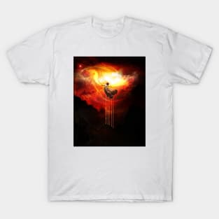 Fire woman T-Shirt